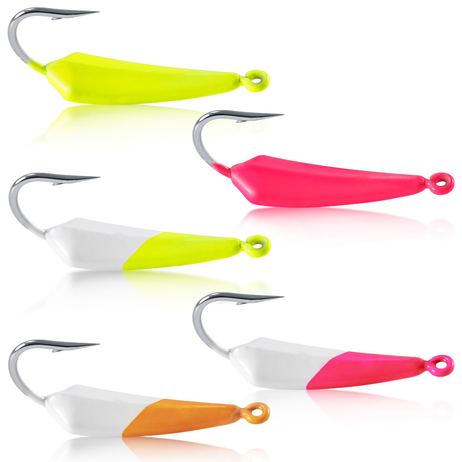 Fishing Lure Jig - 5pcs Pompano Jigs 7g 10g 14g