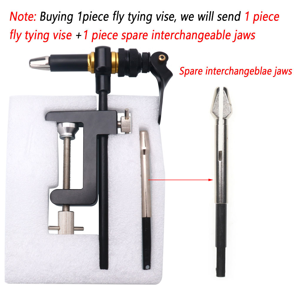 1PC 360° Rotation C-Clamp Fly  - Fishing Lure Making Kit recension och pris