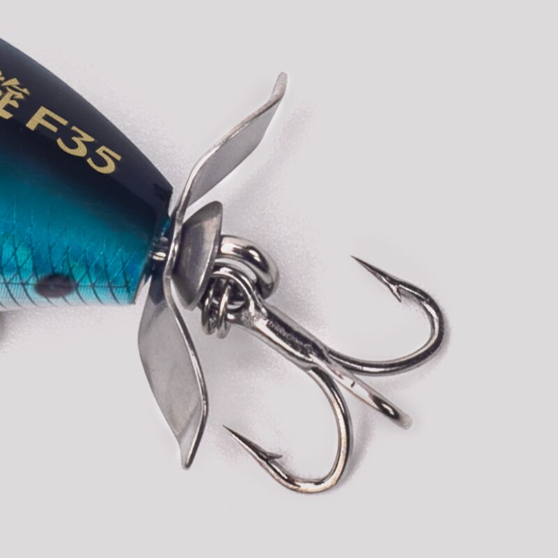 Kingdom Propeller Topwater Pop - Fishing Lure Popper recension och pris