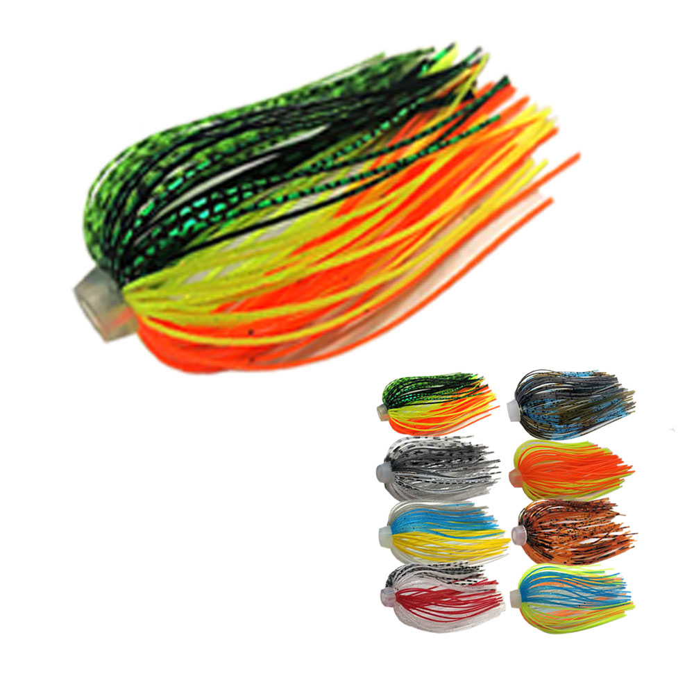 5 pcs/lot 88 Strands 64mm Sili - Fishing Lure Buzzbait recension och pris