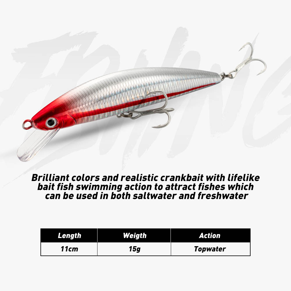 Fishing Lure Sinking Minnow 13 - Fishing Lure Jerkbait recension och pris