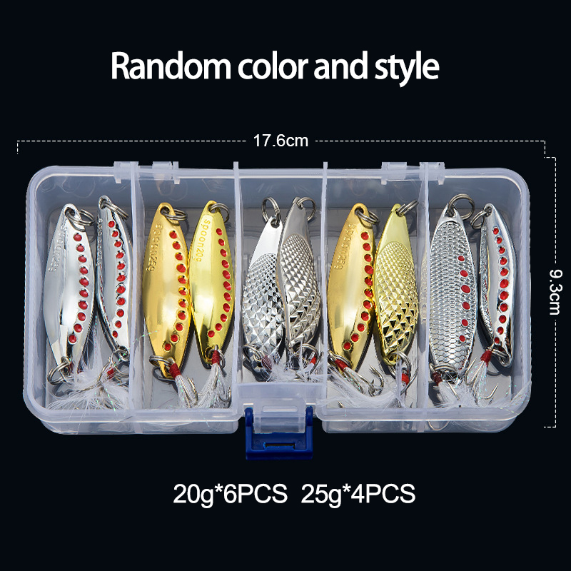 Metal Spoon Spinner Fishing Lu - Fishing Lure Crankbait recension och pris