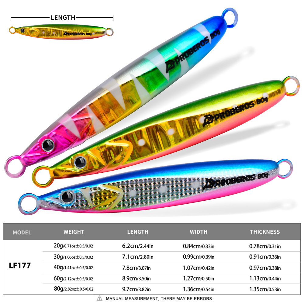 LHFSH Luminous Metal Jig Fishi - Fishing Lure Buzzbait recension och pris