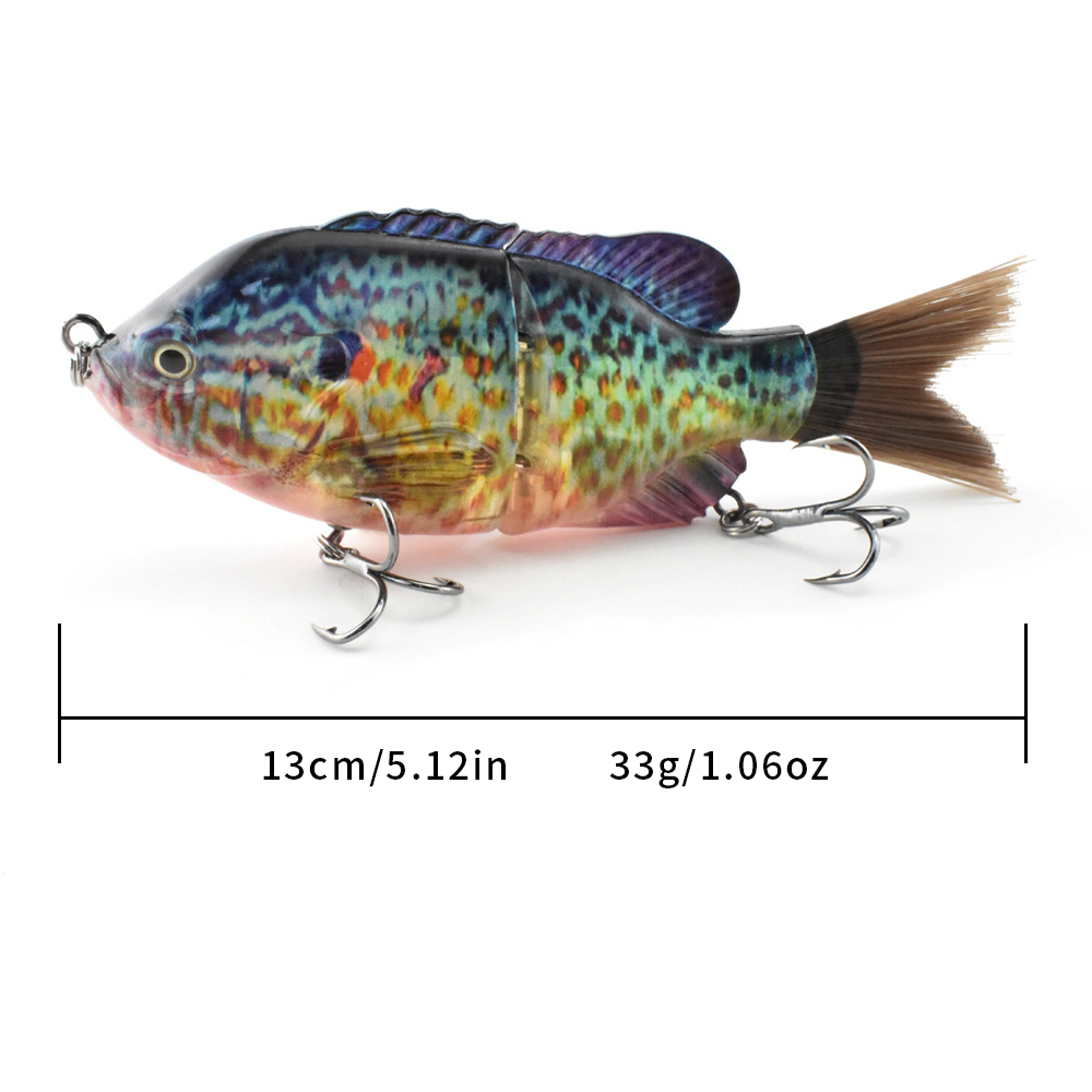 13Cm/33G Bionic Two-Section Ha - Fishing Lure Swimbait recension och pris