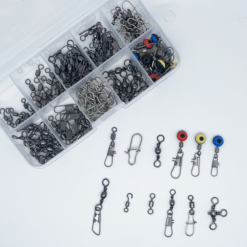 115pcs Fishing Swivel Connecto - Fishing Lure Box recension och pris
