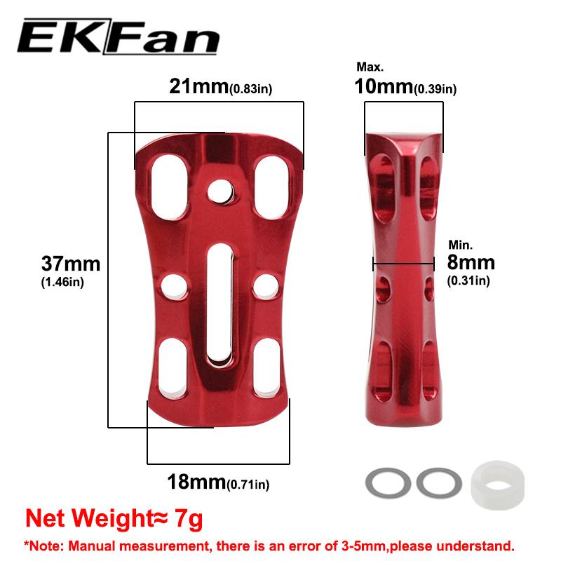 EKFan 1pc Aluminum Alloy Hollo - Fishing Lure Spinner recension och pris