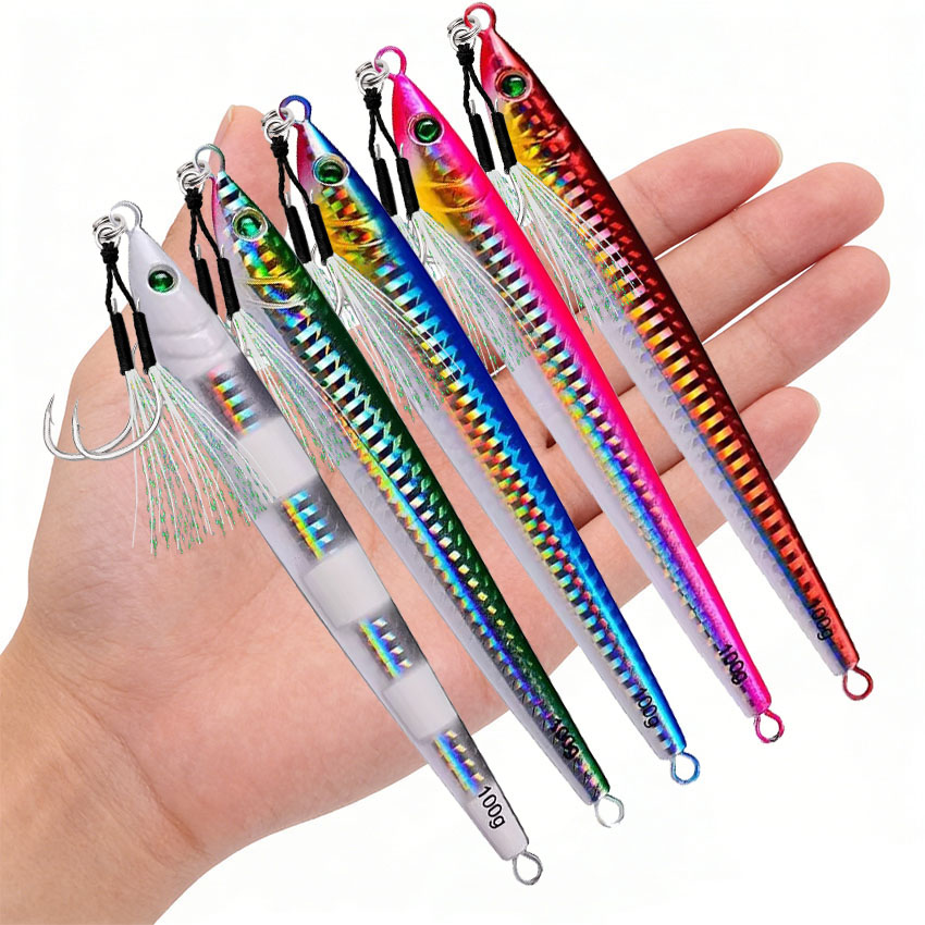 Cast Metal Jig Fishing Lure 5P - Fishing Lure Buzzbait recension och pris