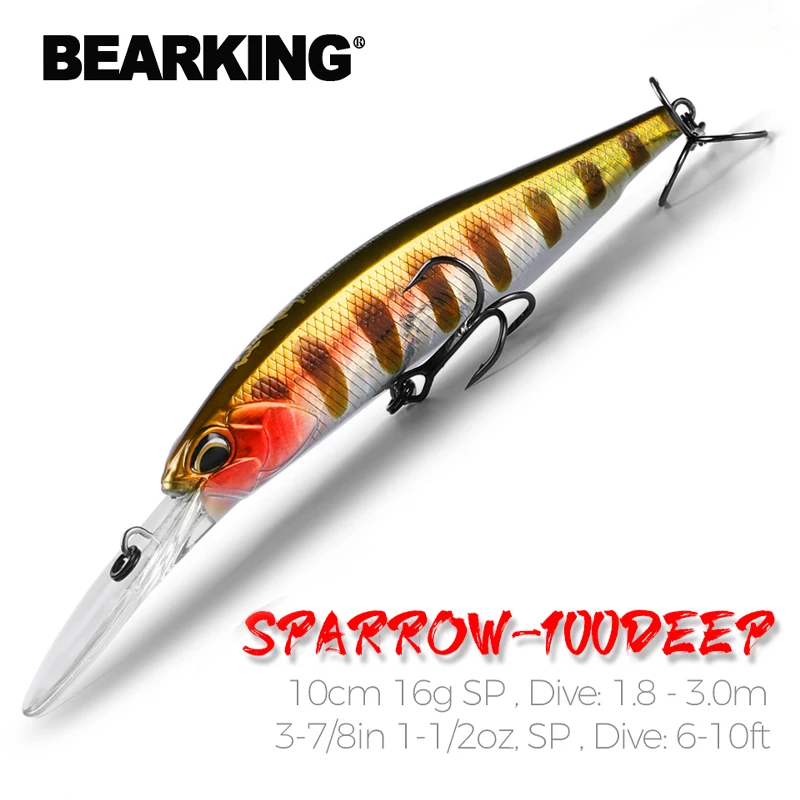 BEARKING 10cm 16g Super Magnet - Fishing Lure Jerkbait recension och pris