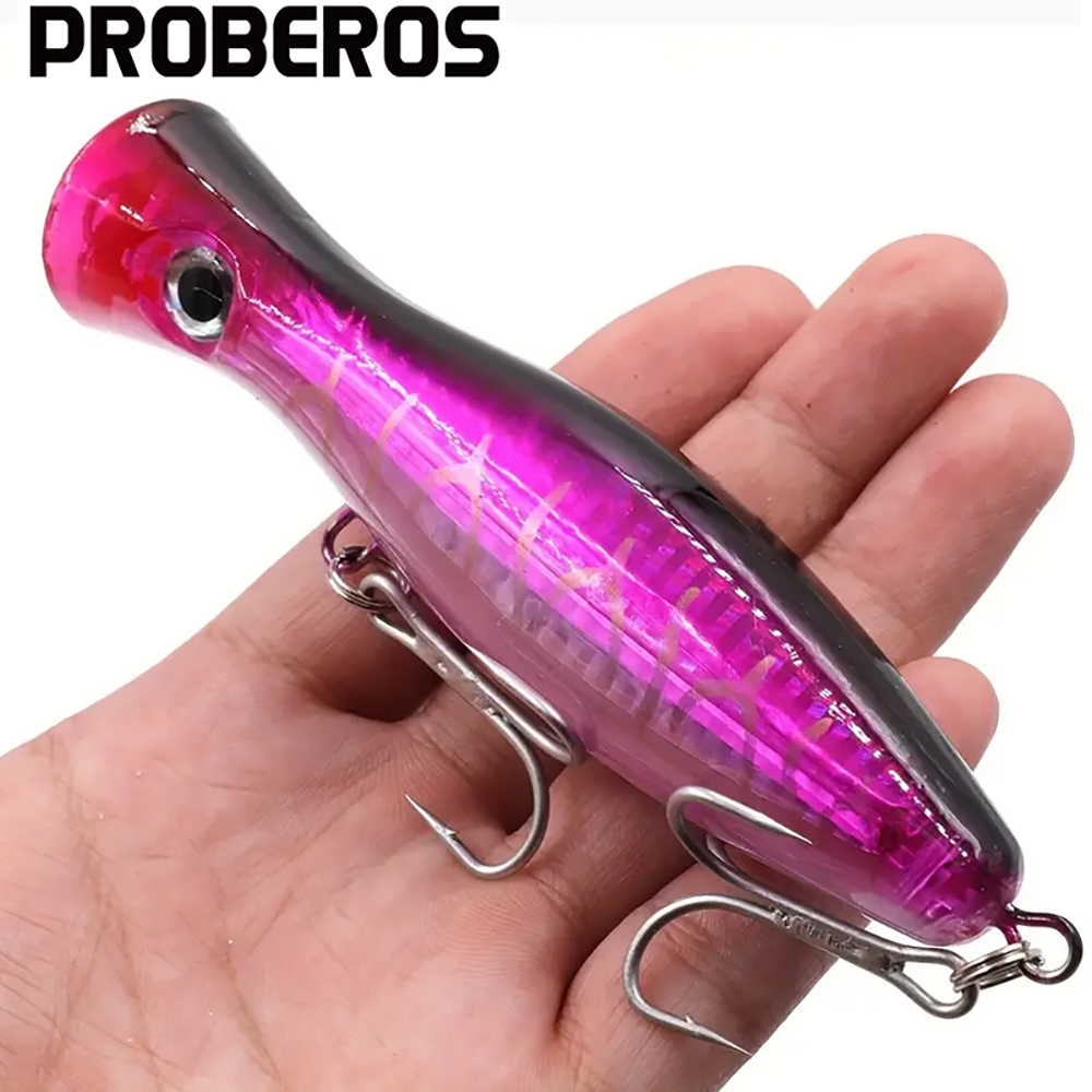 PROBEROS 1pc 13cm 43g Popper F - Fishing Lure Popper recension och pris