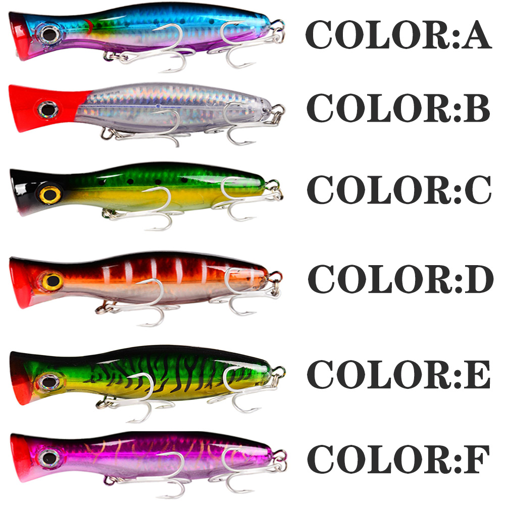 PROBEROS 1pc 13cm 43g Popper F - Fishing Lure Popper recension och pris
