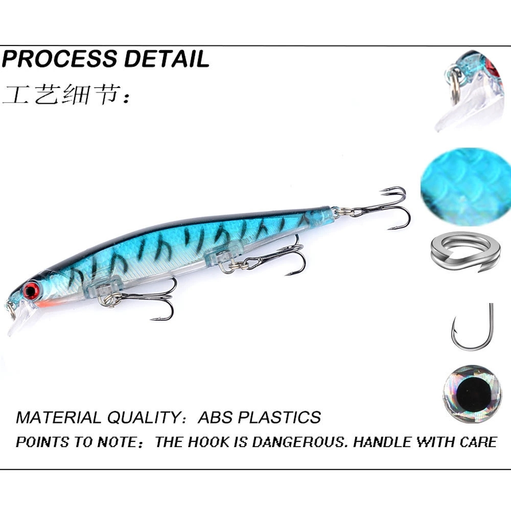 1pc Laser Sinking Minnow Fishi - Fishing Lure Swimbait recension och pris