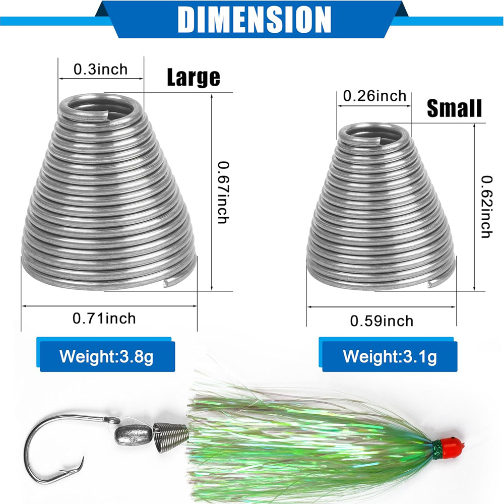 20Pcs Ballyhoo Bait Rigging Sp - Fishing Lure Accessories recension och pris
