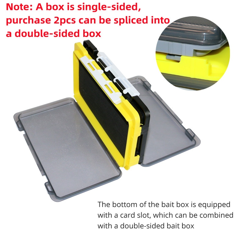 New Plastic Fishing Box Portab - Fishing Lure Spinnerbait recension och pris