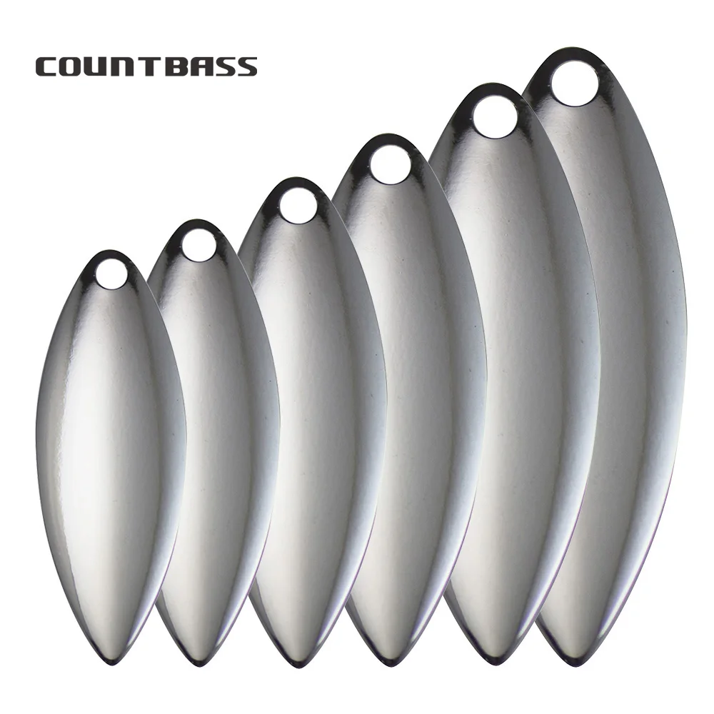 Countbass 50pcs Size 1-6 Nicke - Fishing Lure Spinnerbait recension och pris