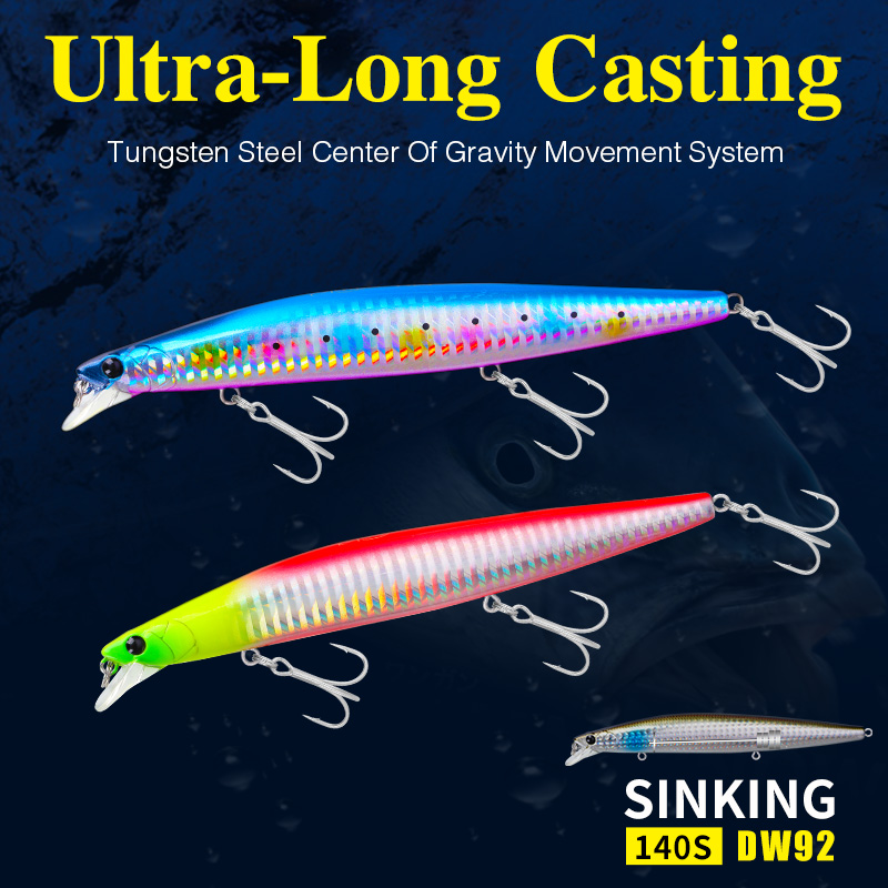 TSURINOYA Stinger 140S Fishing - Fishing Lure Jerkbait recension och pris
