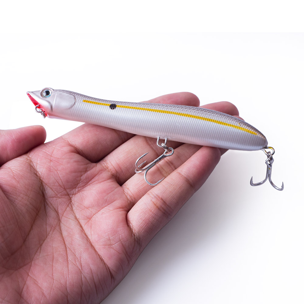 120mm/18g Topwater Pencil Popp - Fishing Lure Popper recension och pris