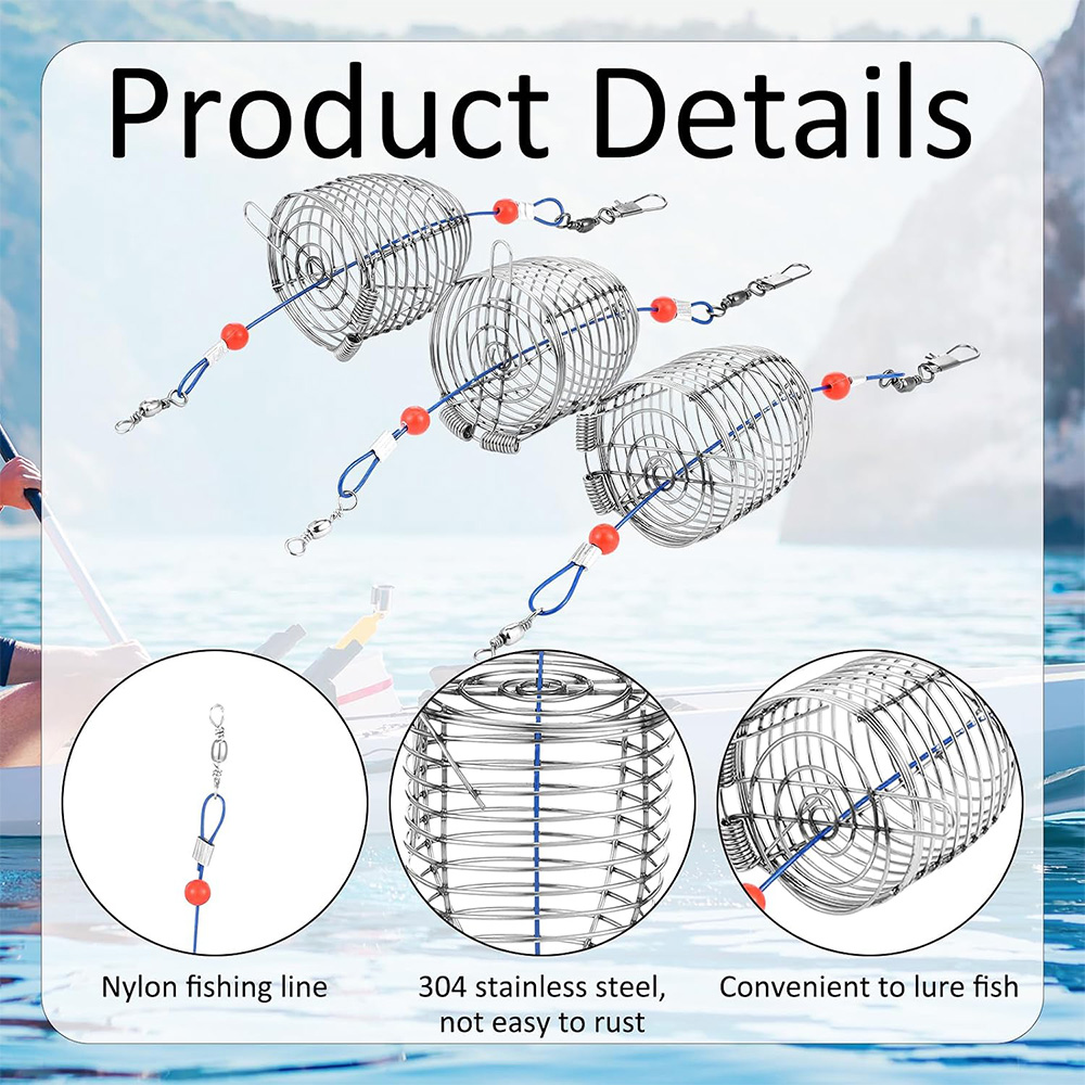 Carp Fishing Bait Trap Cage Bu - Fishing Lure Accessories recension och pris