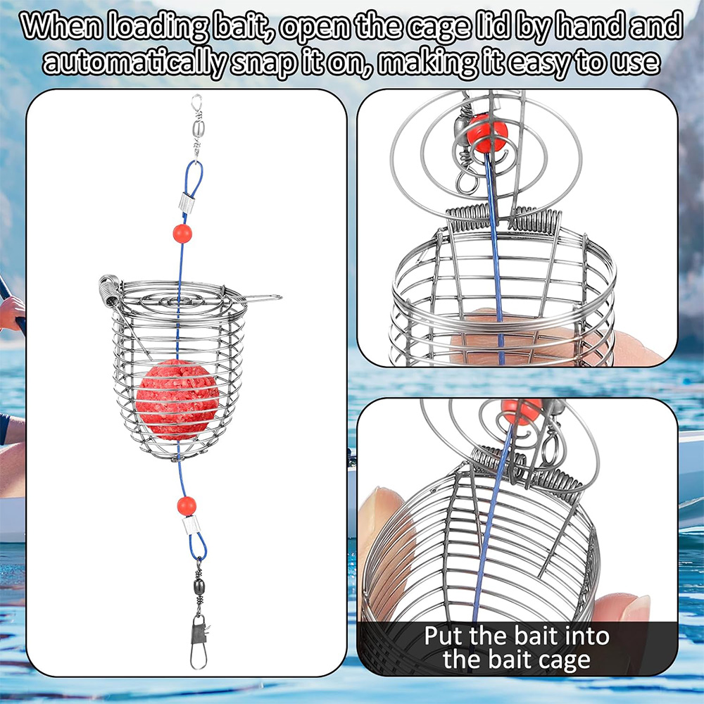 Carp Fishing Bait Trap Cage Bu - Fishing Lure Accessories recension och pris