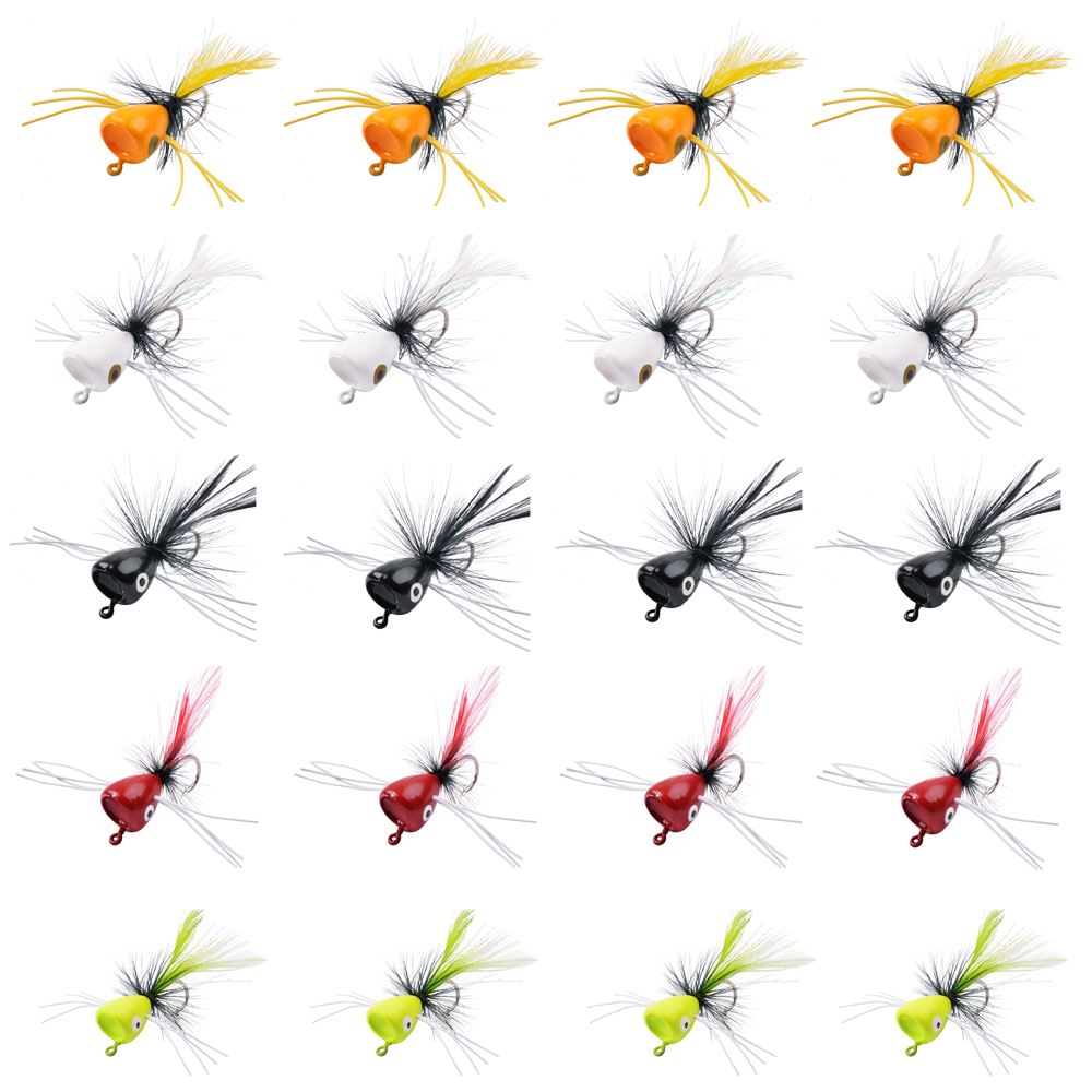 5Pcs Foam Fly Fishing lures Po - Fishing Lure Popper recension och pris